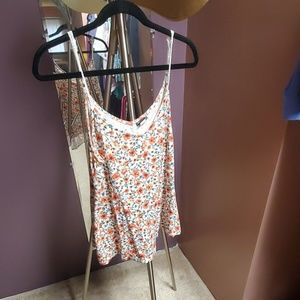 Floral torrid tank